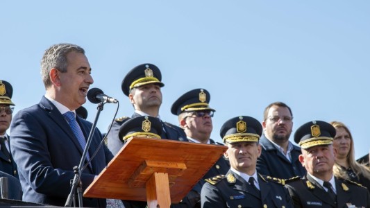 Javkin en el aniversario de la Policía: «Fue muy importante alinear ciudad y provincia para lograr la paz»