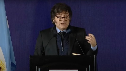 Milei acusó a Fernández de cometer "delitos aberrantes" y se mostró orgulloso de eliminar el Ministerio de Mujeres