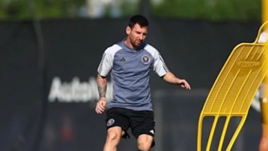 Messi regresó a los entrenamientos del Inter Miami