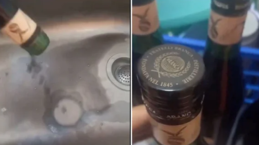 Estafa: compró fernet y le entregaron 56 botellas con pintura