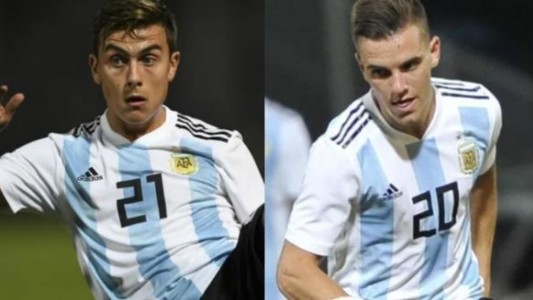Dybala y Lo Celso son los elegidos para utilizar los dorsales de Messi y Di María
