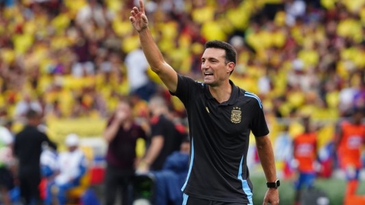 La bronca de Scaloni con el arbitraje tras la derrota ante Colombia: "Él y los cinco del VAR vieron penal, el resto no"