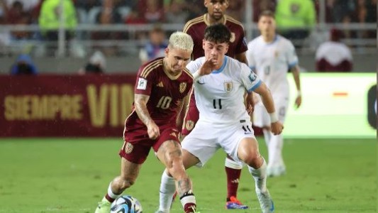 Uruguay le sacó un empate a una Venezuela que lo dominó por las Eliminatorias Sudamericanas