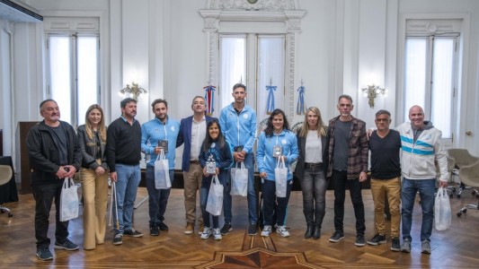 Javkin recibió a las y los atletas locales que participaron de los Juegos Paralímpicos de París 2024