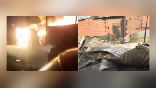 Se incendió una vivienda en zona sudoeste: un hombre de 80 años fue hospitalizado