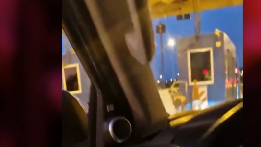 Se negó a pagar el peaje por falta de mantenimiento: "La ruta está abadonada"