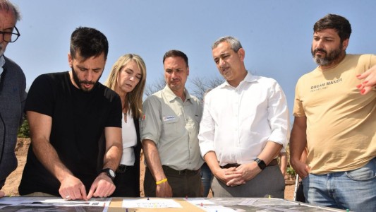 Provincia retomó la obra hídrica de la Cascada Saladillo en Rosario