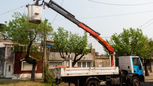 Barrio Belgrano: avanza el recambio de luminarias