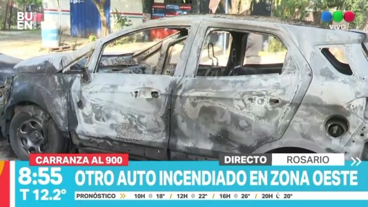Zona Oeste: investigan el incendio de un auto en Carranza al 900