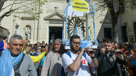 Peregrinación a Luján: miles de fieles caminarán los 60 kilómetros para rendirle tributo a la Virgen