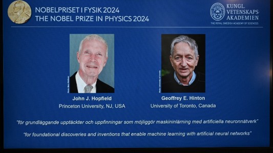 Nobel de Física: dos premiados por el aprendizaje automático y su aporte a la Inteligencia Artificial