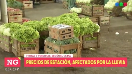 Los precios de las verduras según el clima