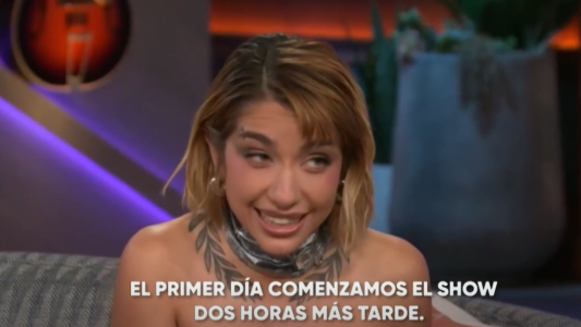 María Becerra brilló en la TV de Estados Unidos