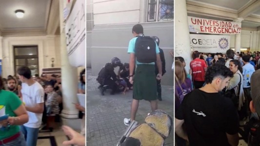 El agresor del estudiante en la asamblea de Ingeniería habría tenido un brote psicótico