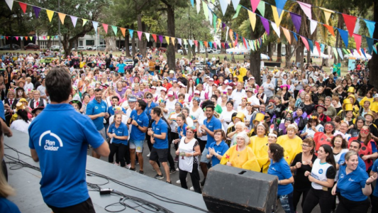 Festival en el parque Urquiza en apoyo a los derechos de las personas mayores