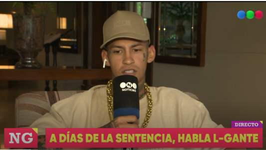 Entrevista a L-Gante, antes de la sentencia: "No tengo miedo de ir preso"