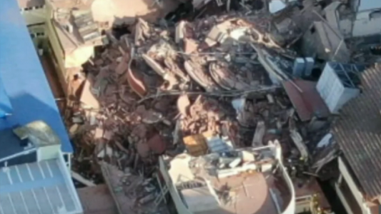 Derrumbe en Villa Gesell: la obra no contaba con la autorización municipal