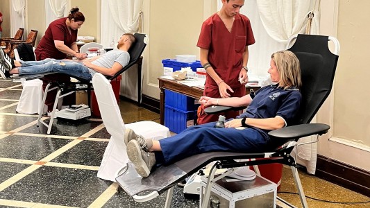 Este sábado habrá una colecta extendida de sangre en la plaza San Martín