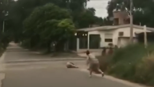 Tras una discusión, una chica le pegó un piedrazo en la cabeza a otra y la mandó al hospital