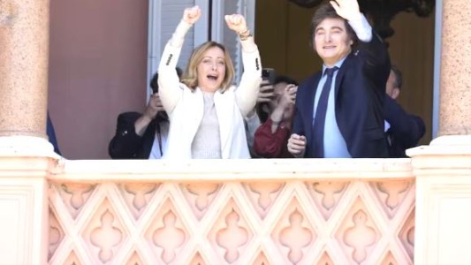 Ante Meloni, Milei propuso consolidar "una alianza de naciones libres contra la tiranía y la miseria"