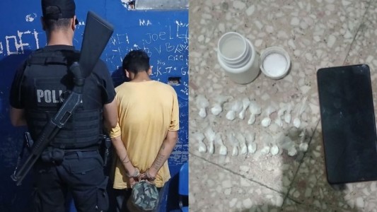 Detuvieron a dos jóvenes por vender cocaína en zona norte de Rosario