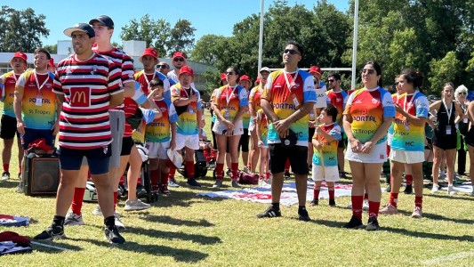 Séptimo encuentro Nacional Mixed Ability de rugby y hockey: participaron más de 1000 deportistas