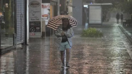 Tiempo en Rosario: miércoles con alerta amarillo por intensas ráfagas de viento y tormentas