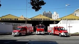 Alsina y Virasoro: el fuego azotó un depósito de baños químicos