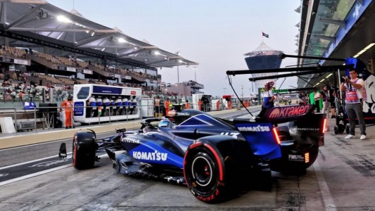 Colapinto no pudo aprovechar sus gomas blandas y fue 20°, McLaren al frente