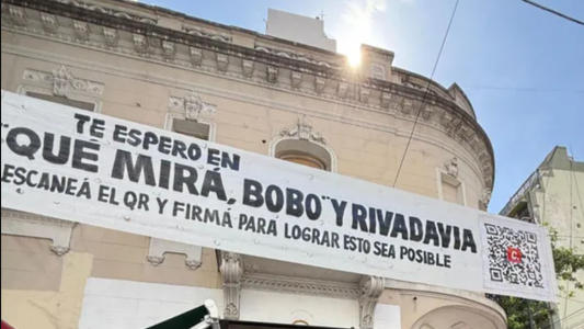 Vecinos juntan firmas para renombrar una calle porteña como "Qué mirá, bobo"