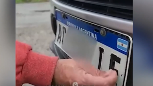 Multado por adulterar las patentes del auto: deberá pagar $800.000