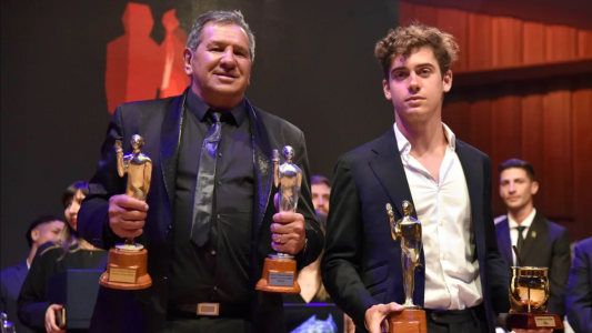 Olimpia de Oro compartido para Franco Colapinto y "Dibu" Martínez