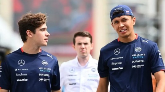 Alex Albon elogió a Franco Colapinto y lo defendió de las críticas por los resultados en sus últimas carreras: "Es un piloto fantástico"