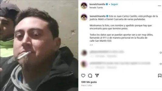 Detuvieron a Juan Carlos Castillo, acusado de matar a su vecino, en la provincia de San Luis.