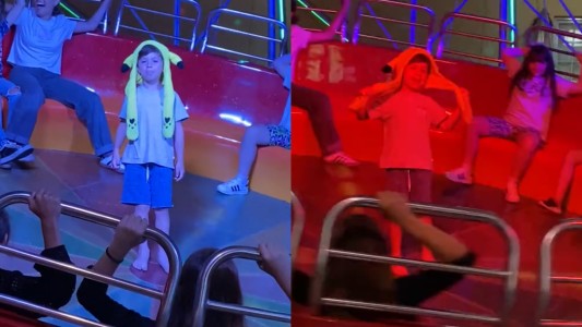 ¡La rompió toda! Un niño se paró en el medio del samba y realizó el challenge de Luck Ra y Bizarrap