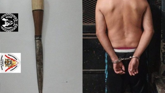 Detuvieron a un hombre armado tras amenazar a vecinos de una pensión