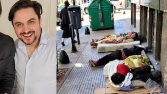 "No es para dormir": Ramiro Marra pidió "levantar" a las personas en situación de calle