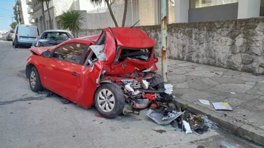 Mar del Plata: manejaba borracha y chocó contra cuatro autos estacionados