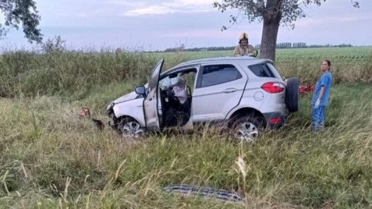 Dos hombres murieron en un siniestro vial en ruta 9