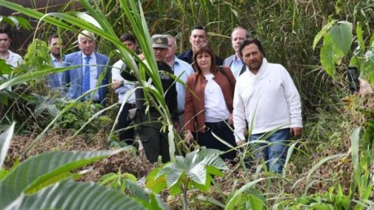 Bullrich defendió la construcción del cerco en Salta: "Es el punto más álgido de entrada de cocaína al país"