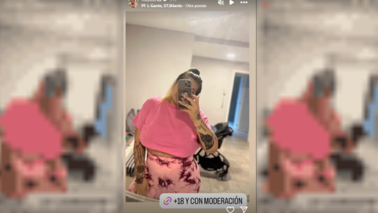 La foto que publicó Morena Rial previo a ser detenida nuevamente por la Policía