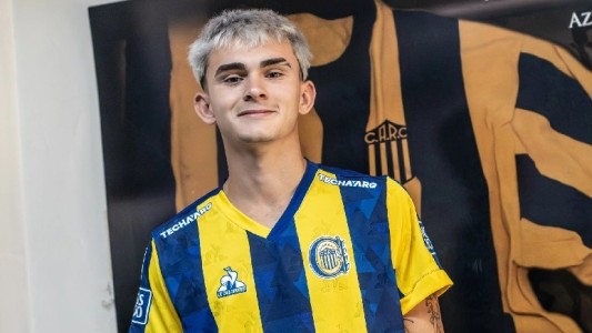 Presentaron a Santiago López como nuevo refuerzo de Rosario Central