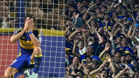 “Vamos Edin, arriba”: hinchas de Boca fueron a respaldar a Cavani al entrenamiento