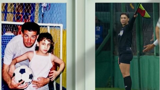 Pequeños grandes sueños: Daiana, la niña apasionada que llegó a ser la primera árbitra en la Libertadores