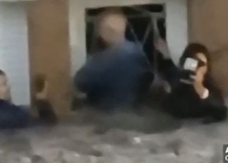 Violento temporal en Bahía Blanca: destrozos, más de 40 familias evacuadas y suspensión de clases