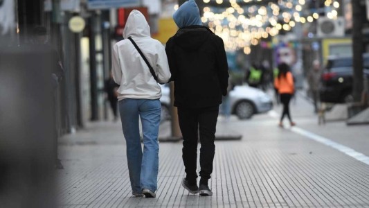 Tiempo en Rosario: descenso abrupto de la temperatura