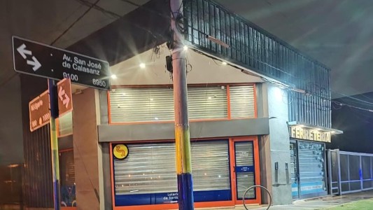 Robaron una agencia de lotería: dos detenidos