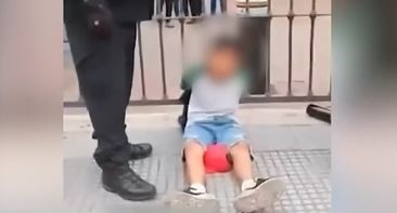 El día de la marcha de los jubilados, detuvieron a un nene de 12 años frente a Casa Rosada