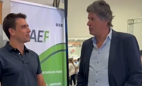 Roly Santacroce y Juan Pedro Aleart cara a cara en la Expocon Funes 2025