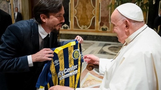 El adiós de Rosario Central a Francisco, un Papa futbolero